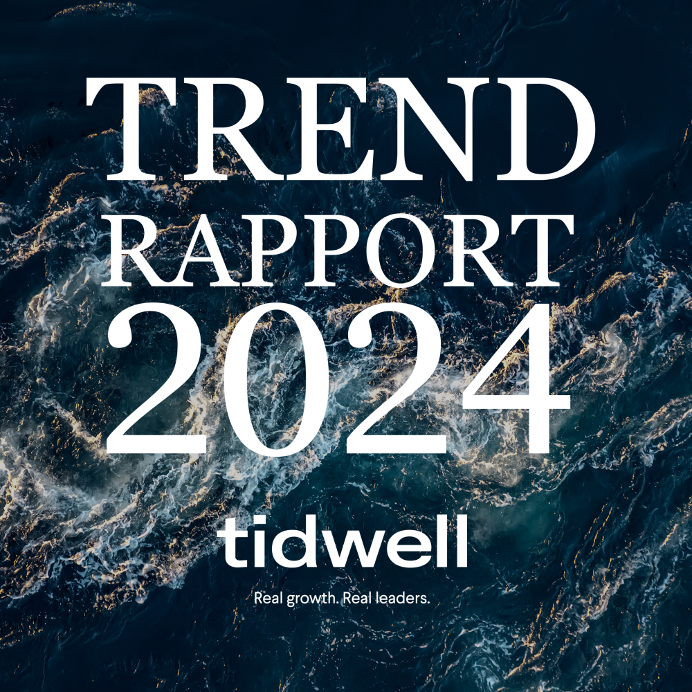 Tidwell Trendrapport är en rapport om senaste trenderna inom arbetsliv, organisatoin och ledarskap